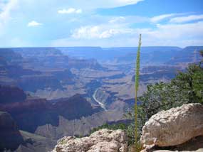 view to west, including Colorado River