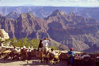 view from grand canyon lodge, north rim view from grand canyon lodge, north rim