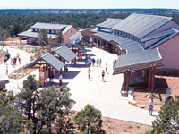 Canyon View Information Plaza overview. Canyon View Information Plaza overview.