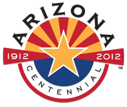 AZ centennial logo