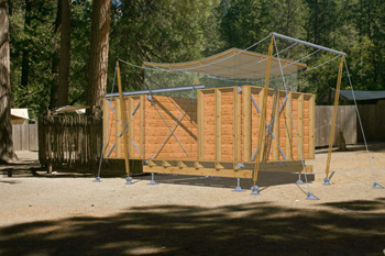 Camping Structure; illustration and design by Edward Ford
