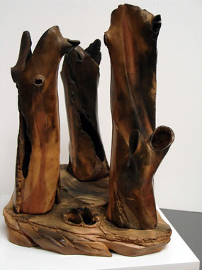 Caroly Van Duyn ceramic sculpture
Crown Fire, Ponderosa
