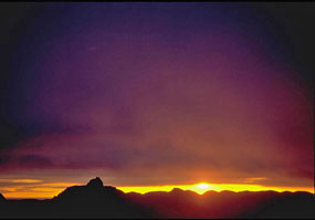 Sunrise on the South Rim of Grand Canyon