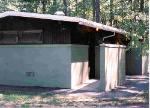 Outside view of restroom