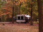 Fall colors in the campground