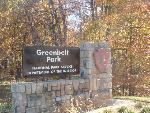 Greenbelt Park entrance in the Fall