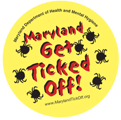 the picture of the Maryland Get ticked off insignia