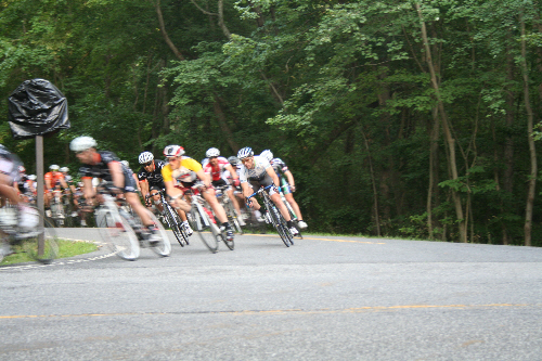a picture of the Mt Velo bicycle races