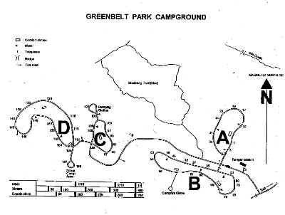 picture of Greenbelt Park Campground