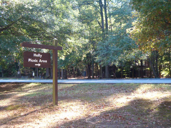 a picture of the Holly Picnic Area