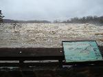 Overlook 1 during the flood