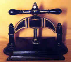 Image of Conrad Kohrs letterpress.