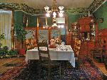 View of the dining room
