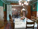 View of the dining room from the kitchen