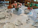 Close up view of the Kohrs table setting