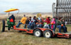 pumpkin sunday wagon ride