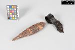Wrought Iron Axe with Wooden Handle - GRPO 14152
