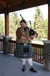 Piping for Heritage Center Grand Opening.