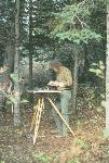 Archeologist Douglas Birk & Plane Table GRPO 19-0101