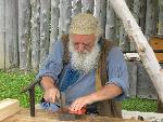 Tinsmithing for kids and adults workshops offered.