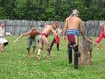 Lacrosse, a game of skill and conditioning.