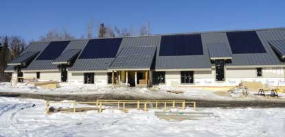 Dormitory Completed Roof & Solar