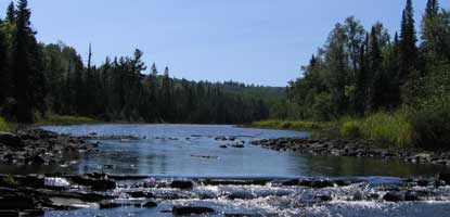 Pigeon River at Ft Charlotte
