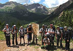 Ambassadors for Wilderness Group 2008