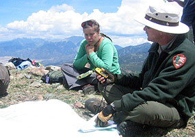 Ranger teaches GPS