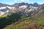 Upper Sand Creek Basin from Marble Mountain