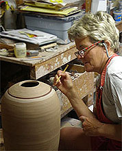 Potter and Muralist Sally Gierke