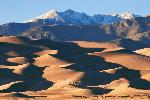 Dunes and Cleveland Peak at Sunset