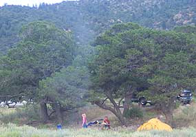 Campsite with Tent