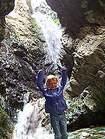 Girl in Zapata Falls