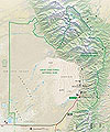 Great Sand Dunes Map Thumbnail