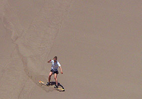 Dune Sledding