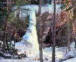Rainbow Falls Frozen
