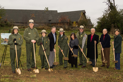 Collection Preservation Center Groundbreaking
