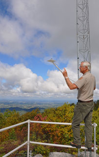 Russell Paulk at Look Rock Tower.
