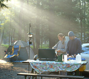 Campsite in Cades Cove