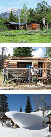 White Grass Dude Ranch structures