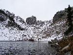 Ramshead Lake with Snow