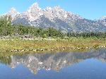 Teton Range reflection, Schwabachers Landing