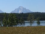 Mt. Moran from Two Ocean Lake