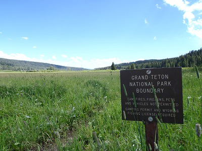 Grand Teton boundary