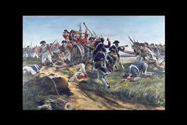 Charge of the 1st Maryland Regiment at Guilford Courthouse