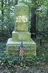 James Tate Monument and Grave