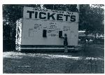 American Freedom Train Ticket Stand