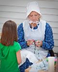 Knitting at the 1881 Carver House