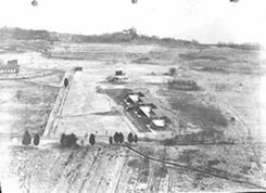 Aerial view of Fort Hunt during the 1920s Aerial view of Fort Hunt during the 1920s